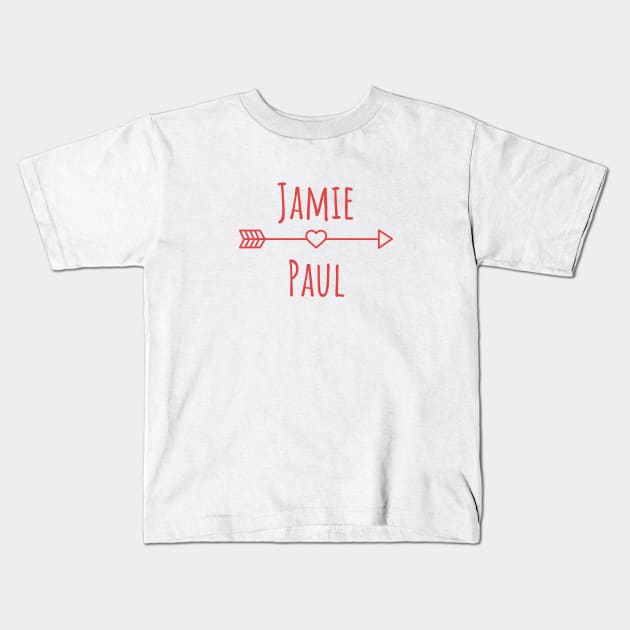 Jamie Kids T-Shirt by ryanmcintire1232